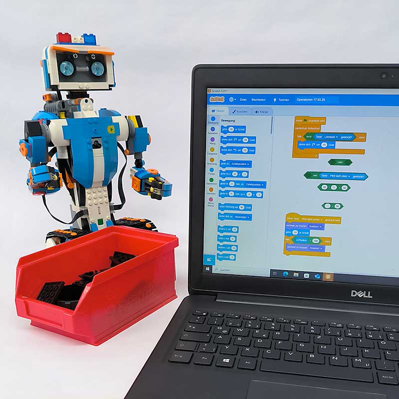 Symbolbild für Arbeitsbegleitende Maßnahmen: Programmierung mit Scratch