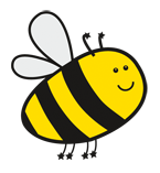 Eine Biene